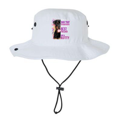 Rottweilers Are A Best Friend Dog Mama Rotty Lover Mom Gift Legacy Cool Fit Booney Bucket Hat