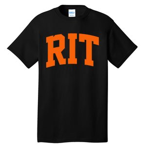 RIT Arch Athletic College University Tall T-Shirt