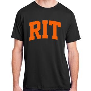 RIT Arch Athletic College University Adult ChromaSoft Performance T-Shirt