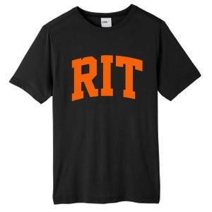 RIT Arch Athletic College University Tall Fusion ChromaSoft Performance T-Shirt