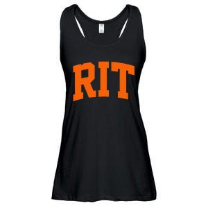 RIT Arch Athletic College University Ladies Essential Flowy Tank