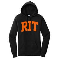 RIT Arch Athletic College University Women's Pullover Hoodie