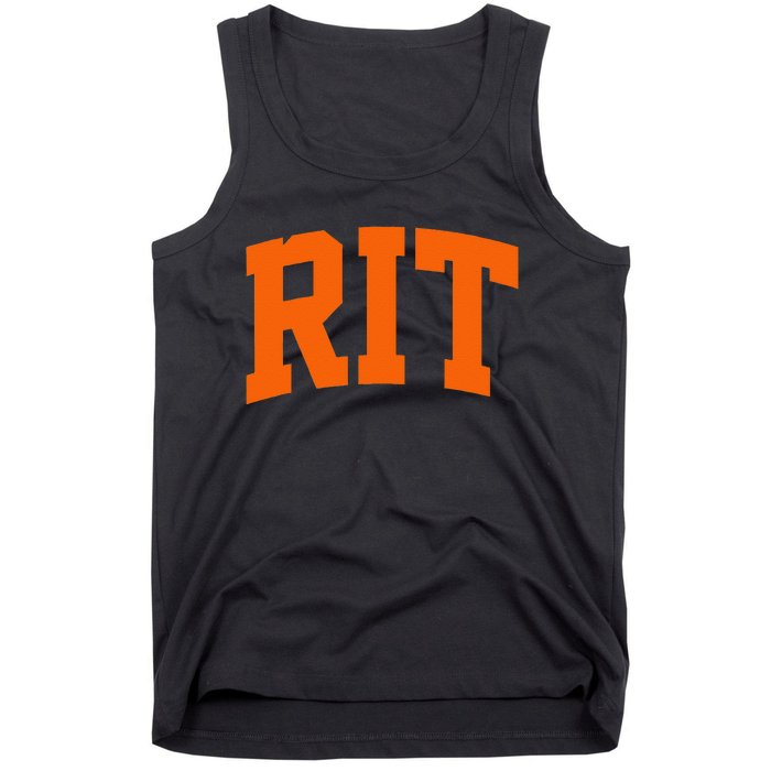 RIT Arch Athletic College University Tank Top