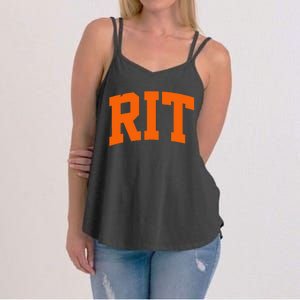 RIT Arch Athletic College University Women's Strappy Tank