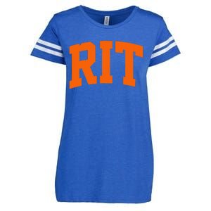 RIT Arch Athletic College University Enza Ladies Jersey Football T-Shirt