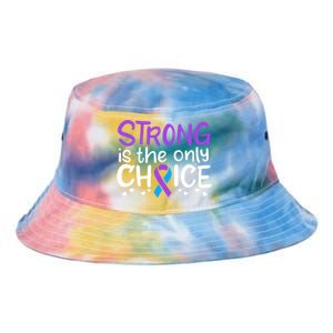 Rheumatoid Arthritis Awareness Ribbon Arthritis Warrior Funny Gift Tie Dye Newport Bucket Hat