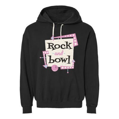 Rock And Bowl Garment-Dyed Fleece Hoodie