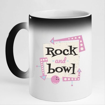 Rock And Bowl 11oz Black Color Changing Mug