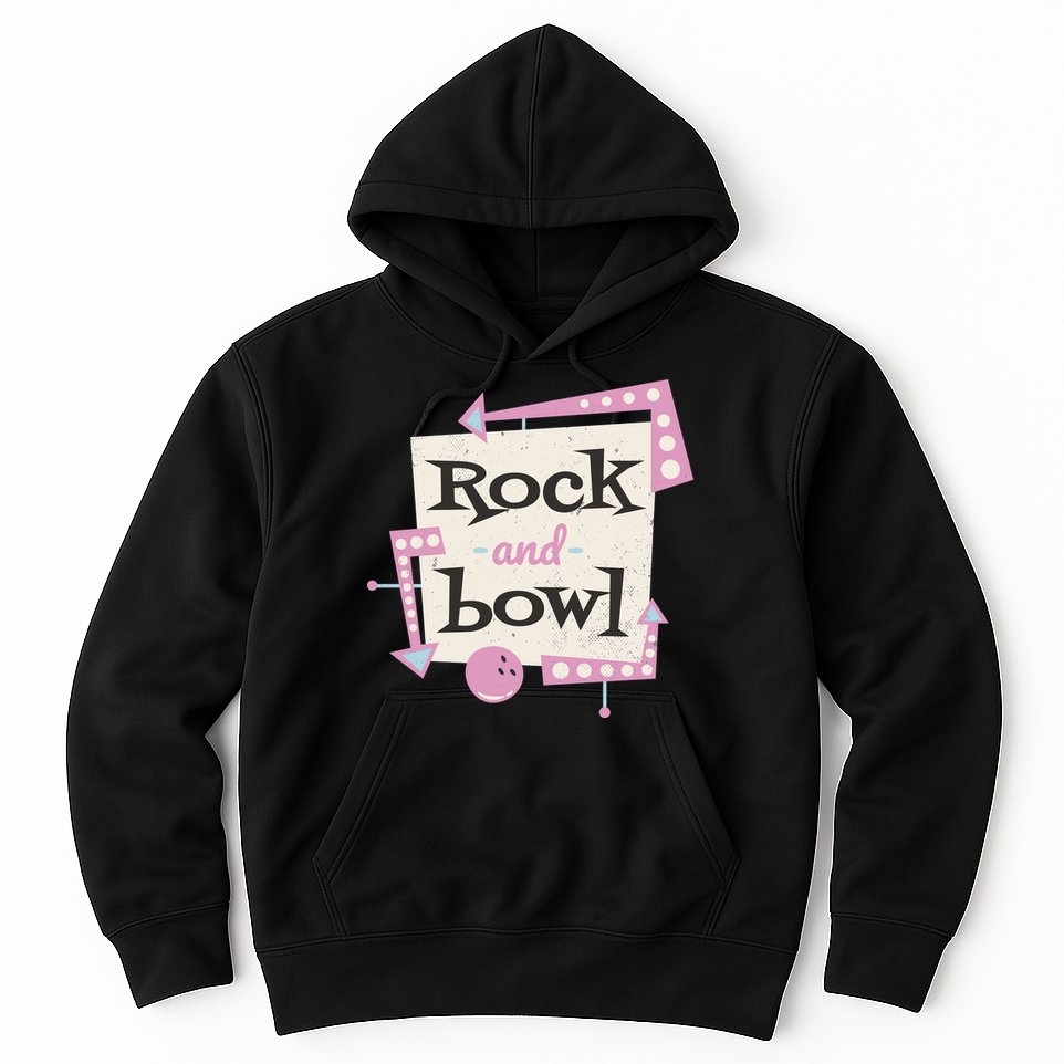 Rock And Bowl Hoodie