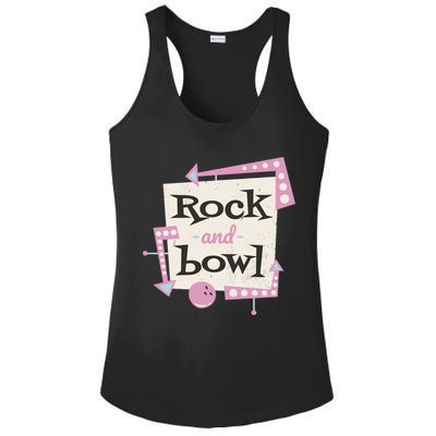 Rock And Bowl Ladies PosiCharge Competitor Racerback Tank