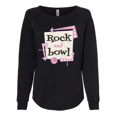 Rock And Bowl Womens California Wash Sweatshirt