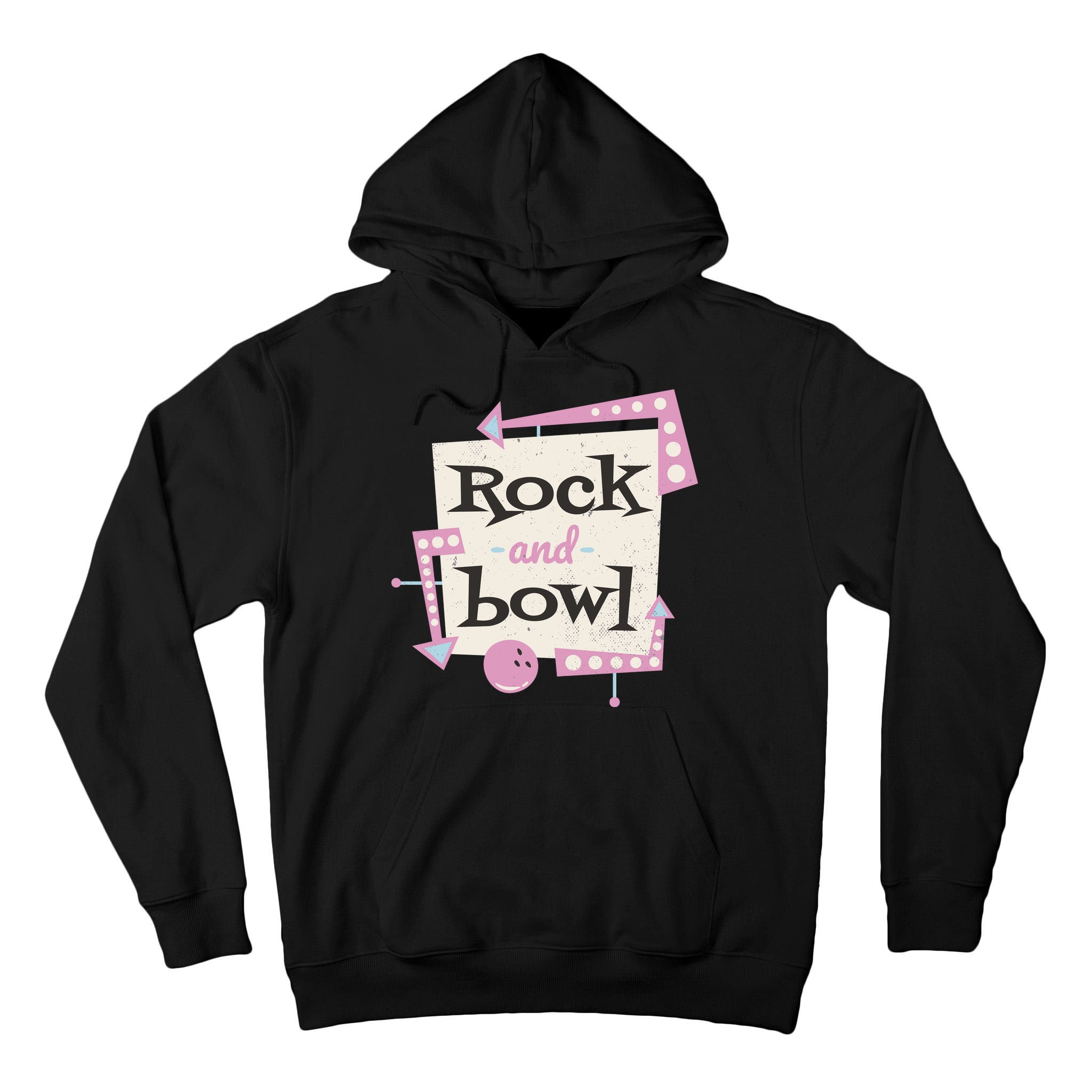 Rock And Bowl Tall Hoodie