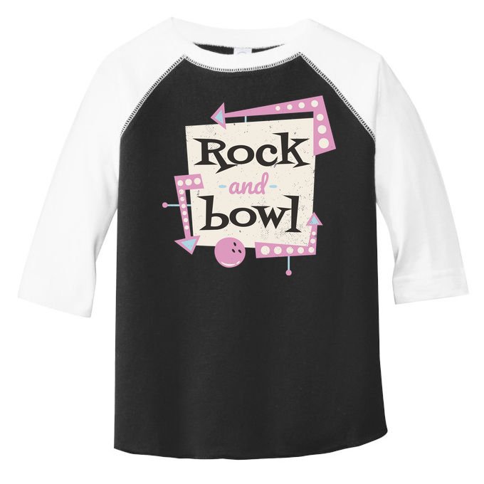 Rock And Bowl Toddler Fine Jersey T-Shirt