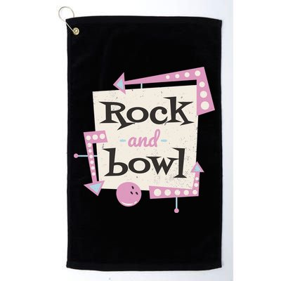Rock And Bowl Golf Towel