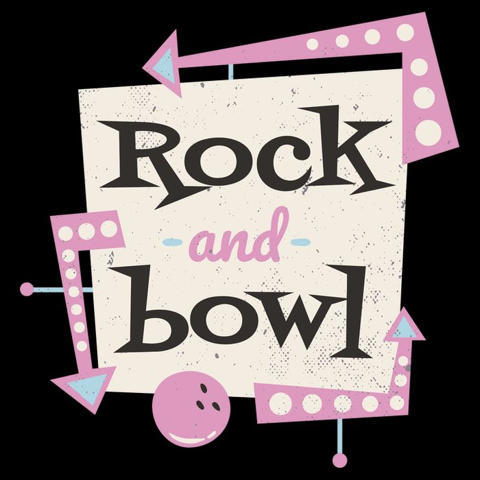 Rock And Bowl Cropped Pullover Crew