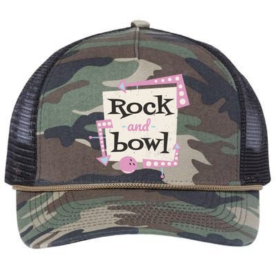 Rock And Bowl Retro Rope Trucker Hat Cap