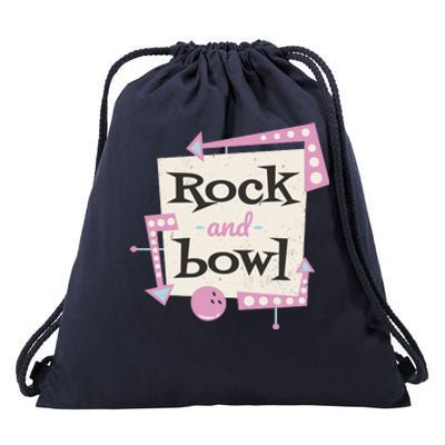 Rock And Bowl Drawstring Bag