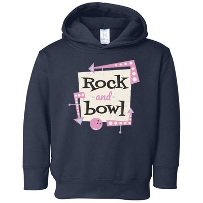 Rock And Bowl Toddler Hoodie