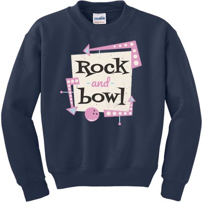 Rock And Bowl Kids Sweatshirt