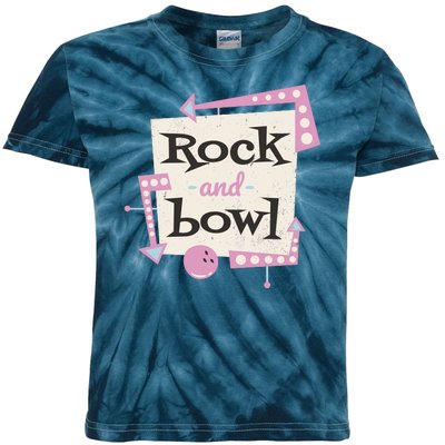 Rock And Bowl Kids Tie-Dye T-Shirt