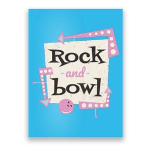 Rock And Bowl Poster