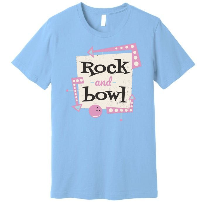 Rock And Bowl Premium T-Shirt