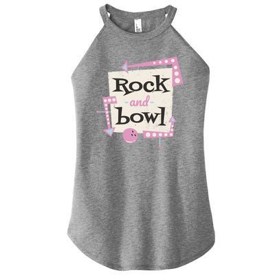 Rock And Bowl Women's Perfect Tri Rocker Tank