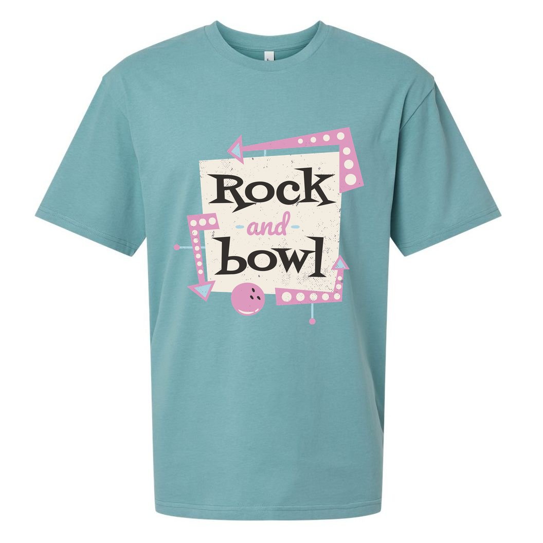 Rock And Bowl Sueded Cloud Jersey T-Shirt