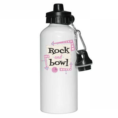 Rock And Bowl Aluminum Water Bottle