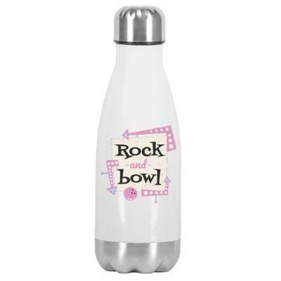 Rock And Bowl Stainless Steel Insulated Water Bottle