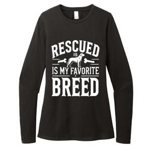 Rescue Animal Breed Shelter Animal Rescuer Gift Womens CVC Long Sleeve Shirt