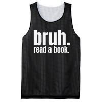 Read A Book Bruh English Teacher Reading Literature Mesh Reversible Basketball Jersey Tank