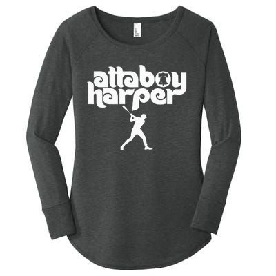 Retro atta boy harper Vintage Women's Perfect Tri Tunic Long Sleeve Shirt