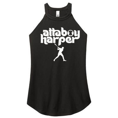 Retro atta boy harper Vintage Women’s Perfect Tri Rocker Tank