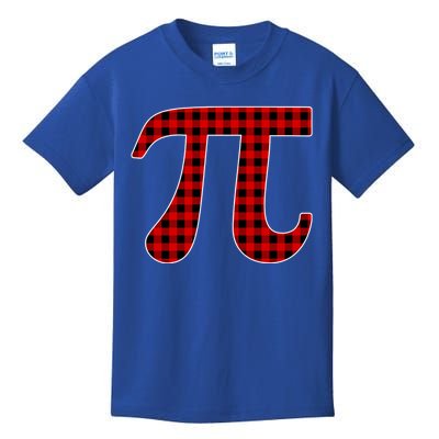 Red And Black Pi Printed Tees National Pi Day Gift Cool Gift Kids T-Shirt