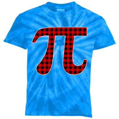 Red And Black Pi Printed Tees National Pi Day Gift Cool Gift Kids Tie-Dye T-Shirt