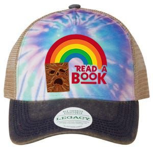 Read A Book Necronomicon Rainbow Legacy Tie Dye Trucker Hat