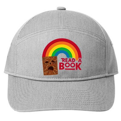 Read A Book Necronomicon Rainbow 7-Panel Snapback Hat