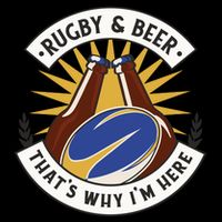 Rugby And Beer That's Why I'm Here Tall T-Shirt