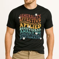 Retro Aba Bcba Pecs 7 Dimensions Of Behavior Aba Therapy Performance Shirt