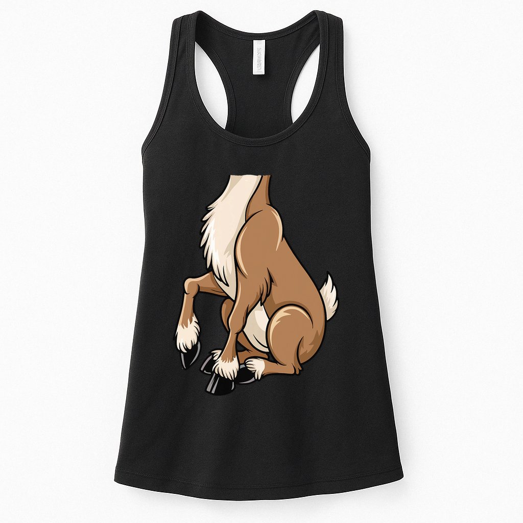 Reindeer Adult Brown Deer Costume Womens Tank Top