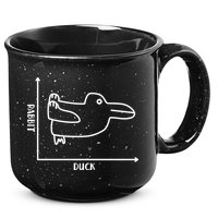 Rabbit Duck Diagram Chart 15oz Campfire Ceramic Mug