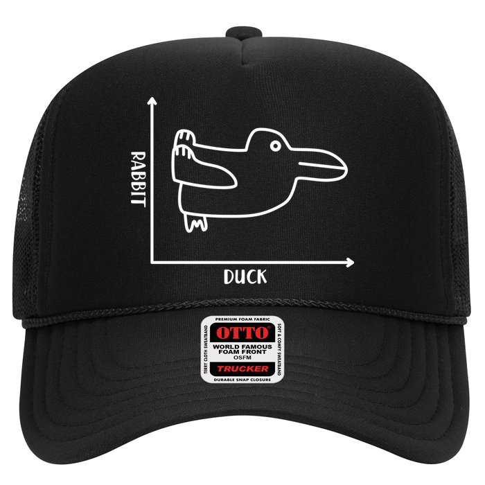 Rabbit Duck Diagram Chart Trucker Hat