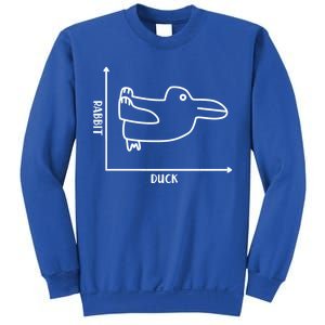 Rabbit Duck Diagram Chart Sweatshirt