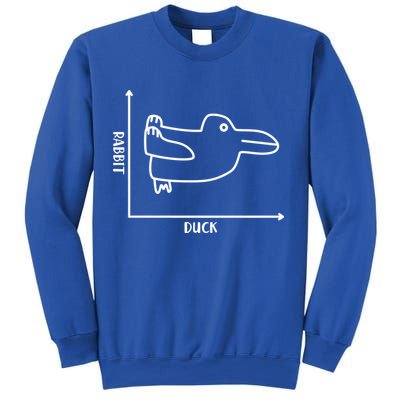 Rabbit Duck Diagram Chart Sweatshirt