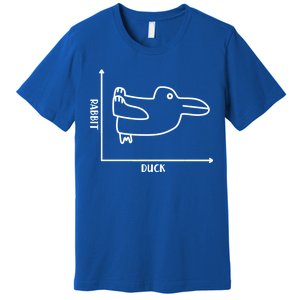 Rabbit Duck Diagram Chart Premium T-Shirt