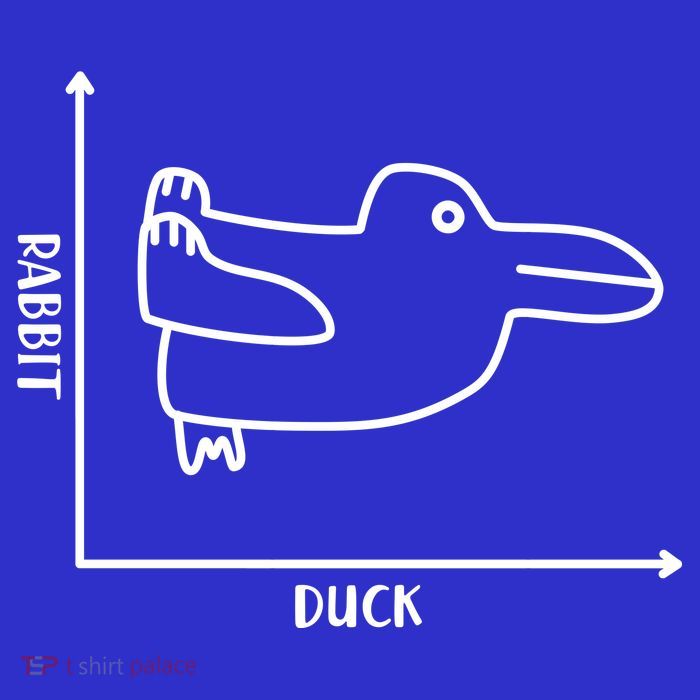 Rabbit Duck Diagram Chart Womens Tank Top