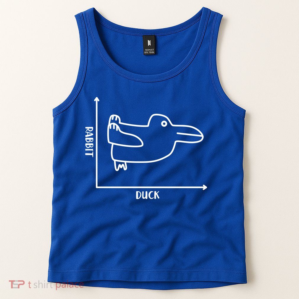 Rabbit Duck Diagram Chart Tank Top