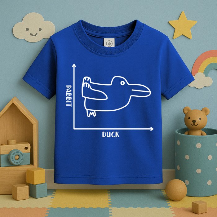 Rabbit Duck Diagram Chart Toddler T-Shirt