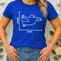 Rabbit Duck Diagram Chart Womens T-Shirt